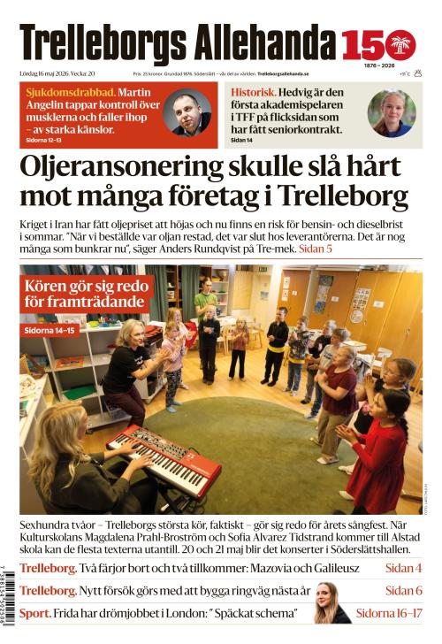 Trelleborgs Allehanda 16.5.2026