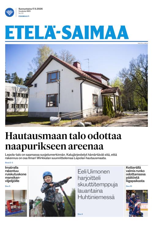 Etelä-Saimaa 17.5.2026