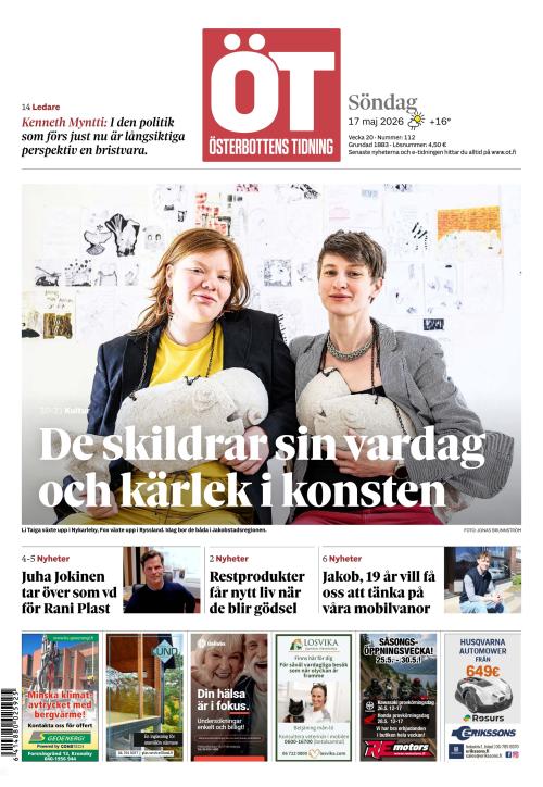 Österbottens Tidning 17.5.2026