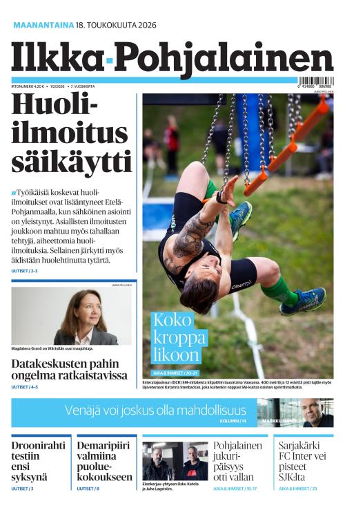 Ilkka-Pohjalainen 18.5.2026