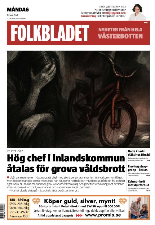Folkbladet (Västerbotten) (SE) 18.5.2026
