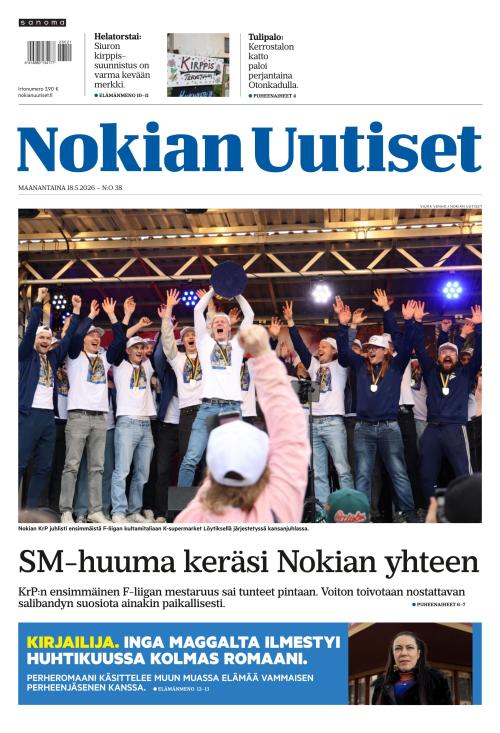 Nokian Uutiset 18.5.2026
