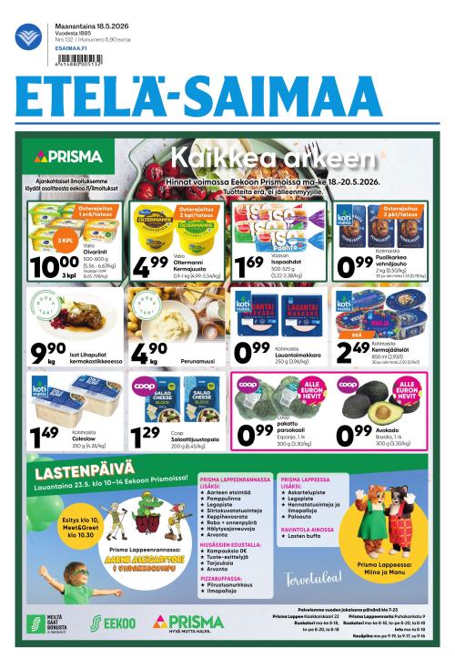 Etelä-Saimaa 18.5.2026