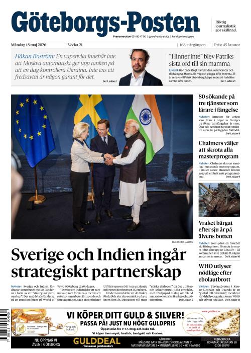 Göteborgs-Posten 18.5.2026