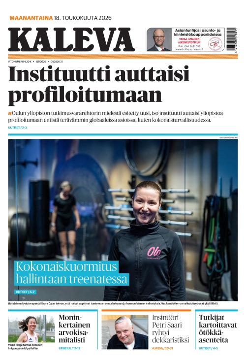 Kaleva 18.5.2026