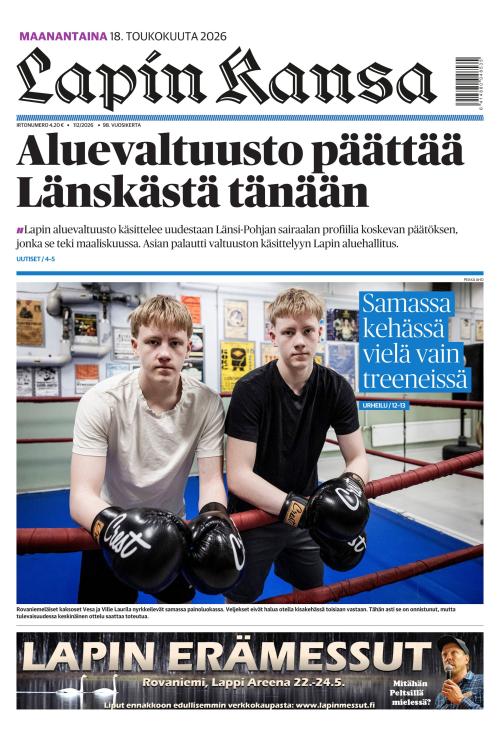 Lapin Kansa 18.5.2026