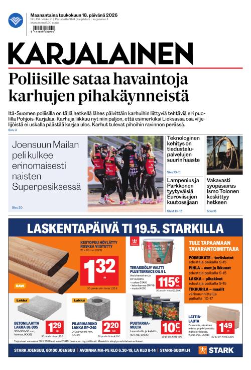Karjalainen 18.5.2026