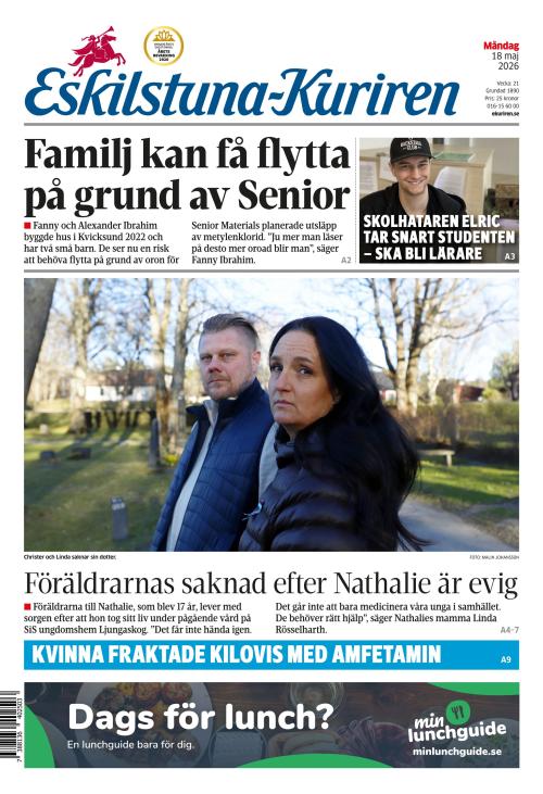 Eskilstuna-Kuriren 18.5.2026