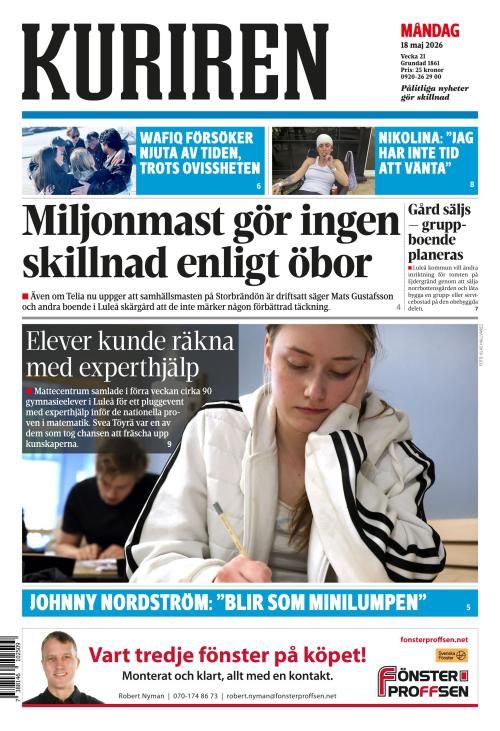Norrbottens-kuriren 18.5.2026