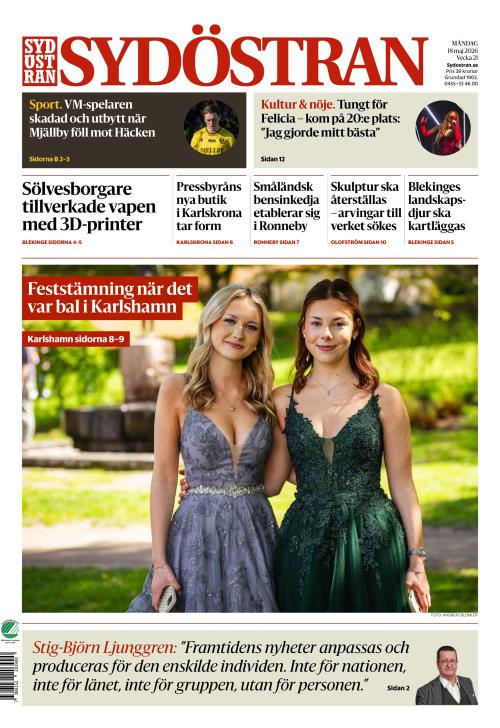 Sydöstran 18.5.2026