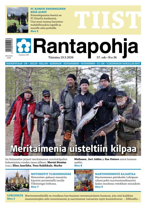 Rantapohja 19.5.2026