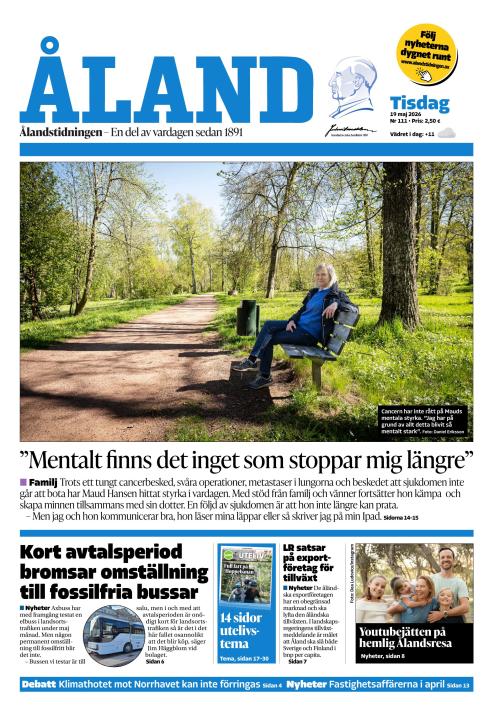Ålandstidningen 19.5.2026