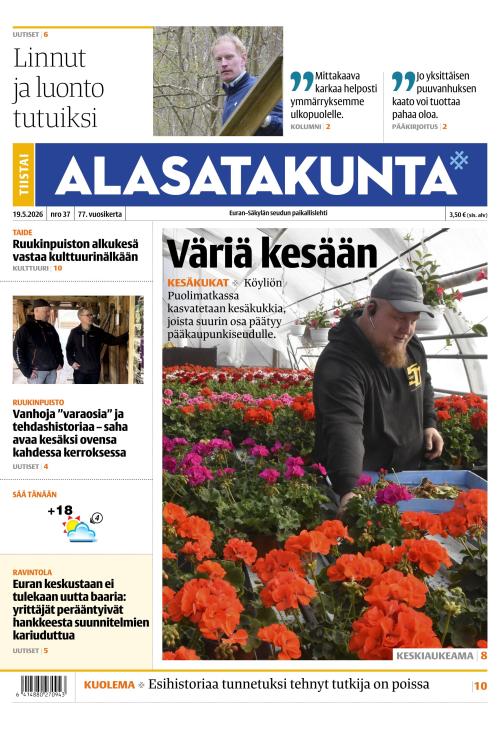 Alasatakunta 19.5.2026
