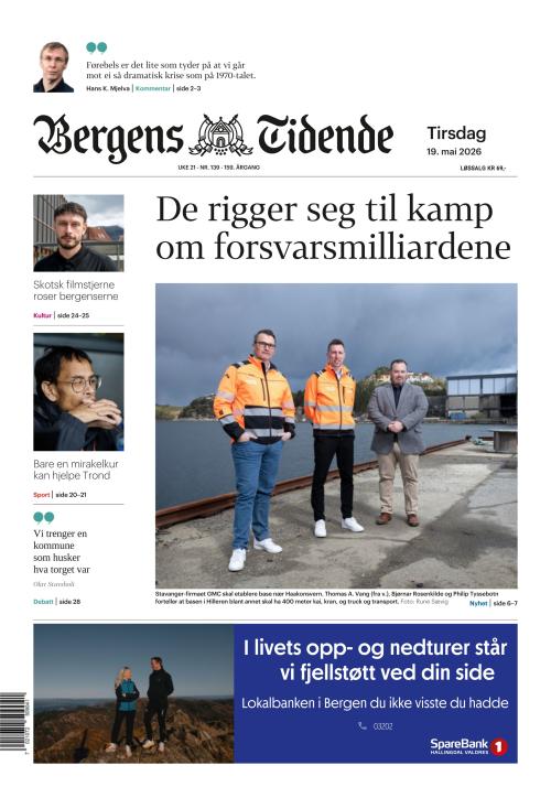 Bergens Tidende 19.5.2026