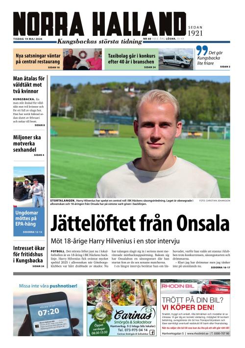 Norra Halland 19.5.2026