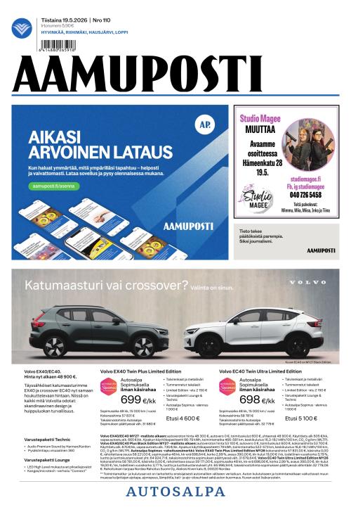 Aamuposti 19.5.2026