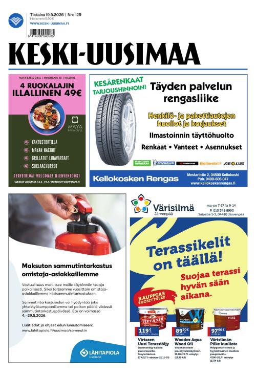 Keski-Uusimaa 19.5.2026
