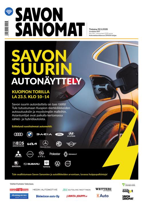 Savon Sanomat 19.5.2026