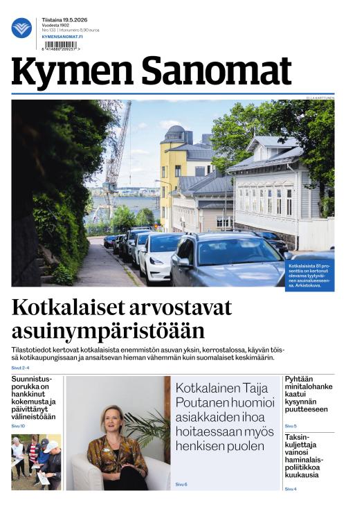 Kymen Sanomat 19.5.2026
