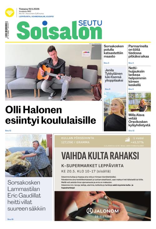 Soisalon Seutu 19.5.2026