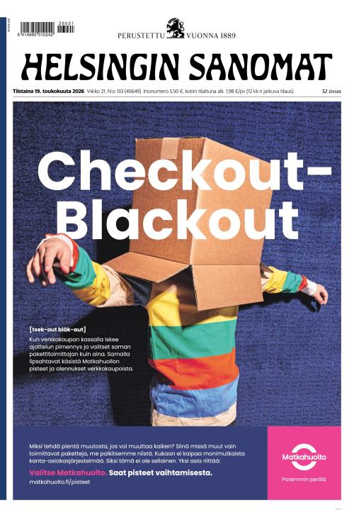 Helsingin Sanomat 19.5.2026