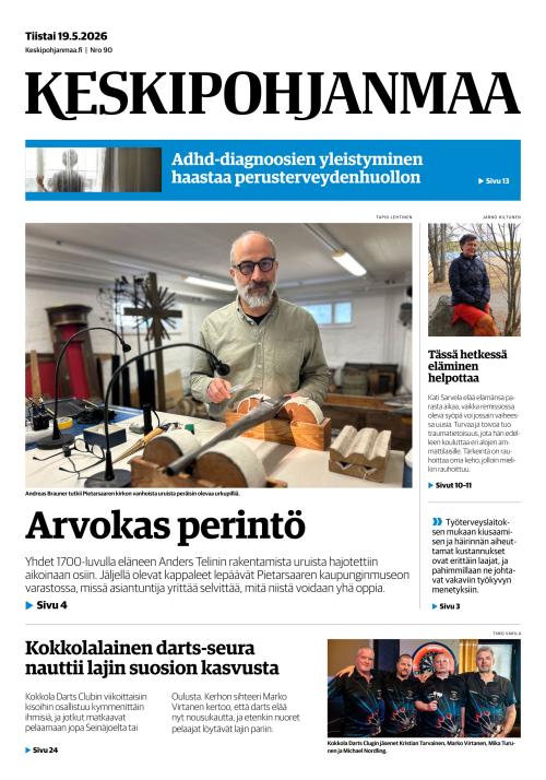 Keskipohjanmaa 19.5.2026