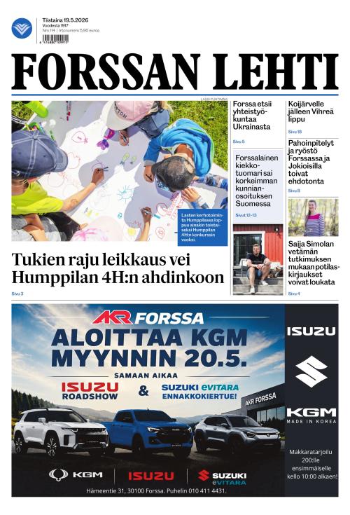 Forssan Lehti 19.5.2026