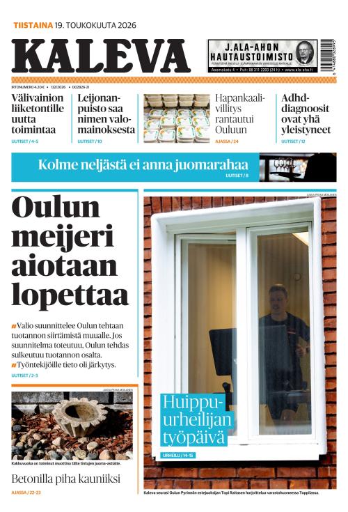Kaleva 19.5.2026