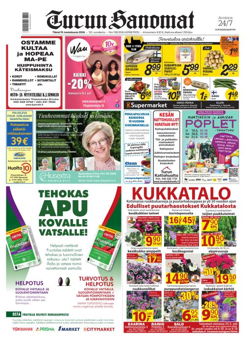 Turun Sanomat 19.5.2026