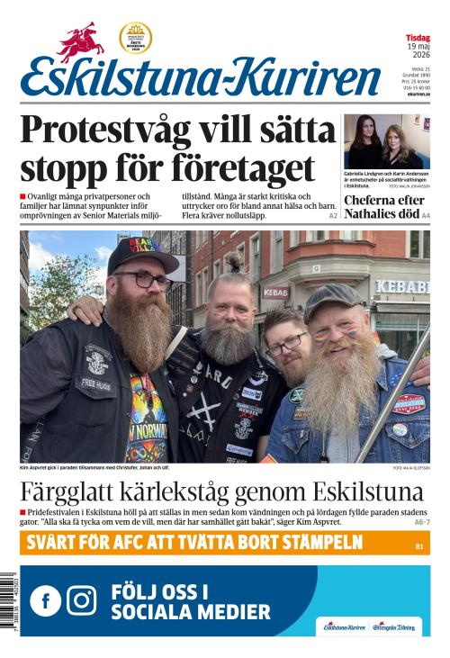 Eskilstuna-Kuriren 19.5.2026