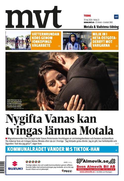 Motala Vadstena Tidning 19.5.2026
