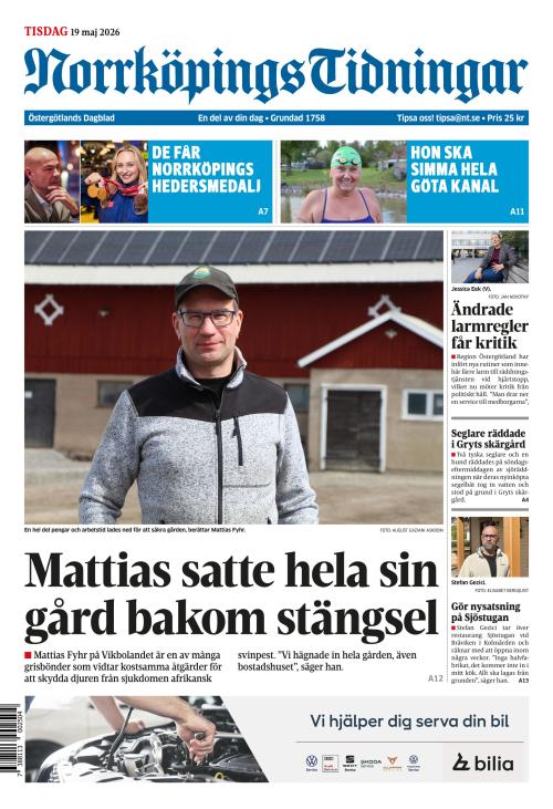 Norrköpings Tidningar 19.5.2026