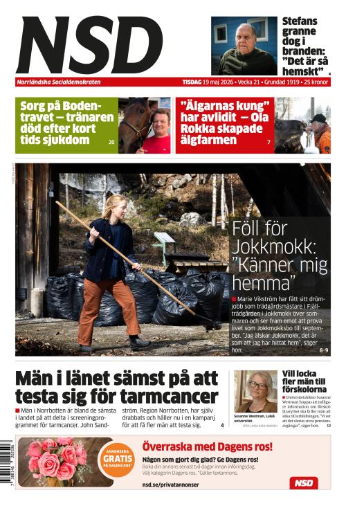 Norrländska Socialdemokraten 19.5.2026