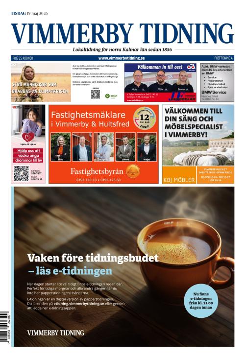 Vimmerby Tidning / Kinda-Posten 19.5.2026