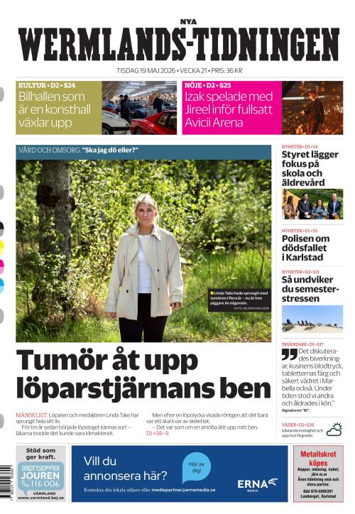 Nya Wermlands-Tidningen 19.5.2026