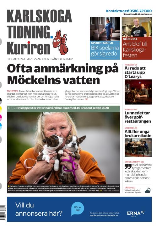 Karlskoga Tidning-Kuriren 19.5.2026