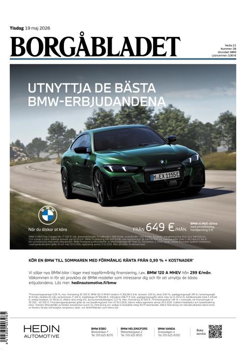 Borgåbladet 19.5.2026