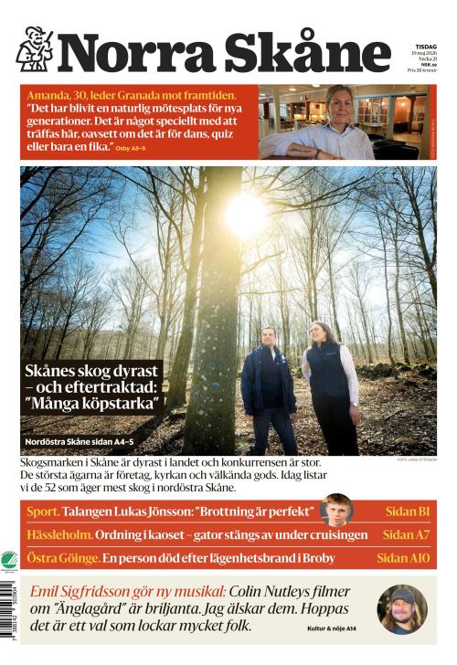 Norra Skåne 19.5.2026