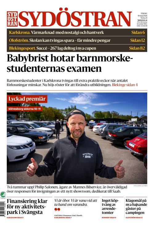 Sydöstran 19.5.2026