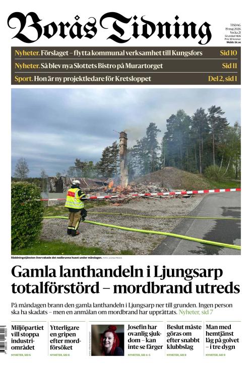 Borås Tidning 19.5.2026