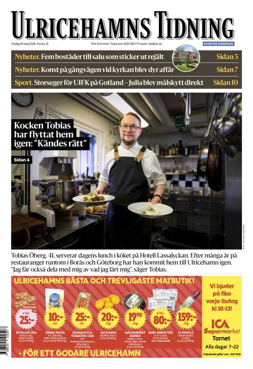 Ulricehamns Tidning 19.5.2026