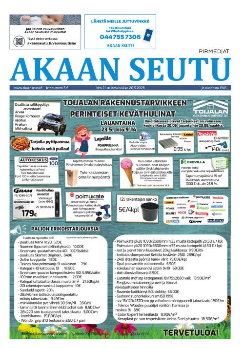 Akaan Seutu 20.5.2026