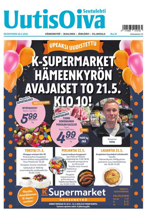 Seutulehti UutisOiva 20.5.2026