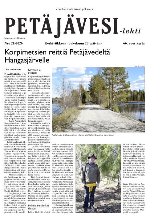 Petäjävesi 20.5.2026