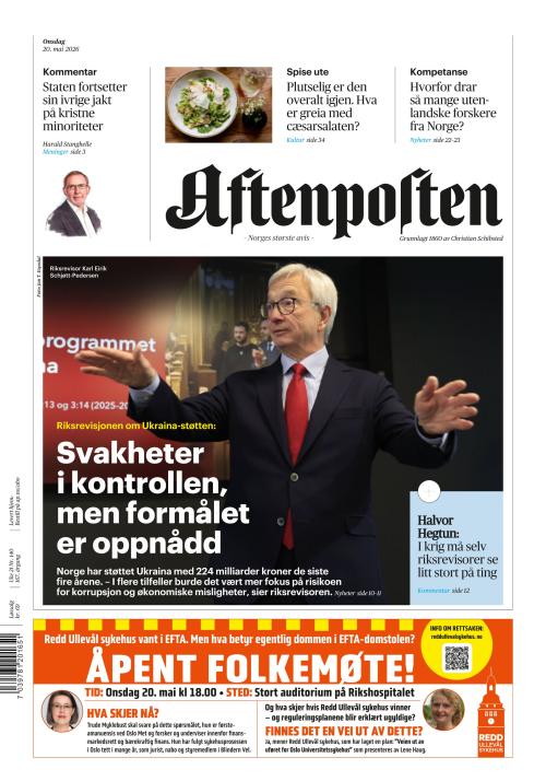 Aftenposten 20.5.2026