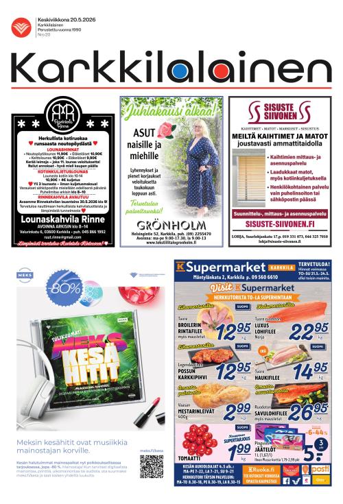 Karkkilalainen 20.5.2026