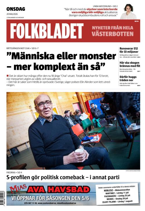 Folkbladet (Västerbotten) (SE) 20.5.2026