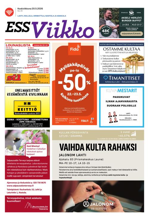 ESS Viikko 20.5.2026
