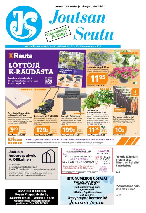 Joutsan Seutu 20.5.2026