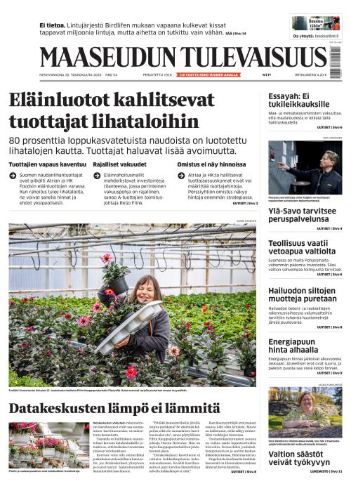 Maaseudun Tulevaisuus 20.5.2026